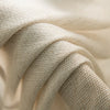Seren Natural Small Plaid Linen Grommet Soft Top Custom Curtains Seren