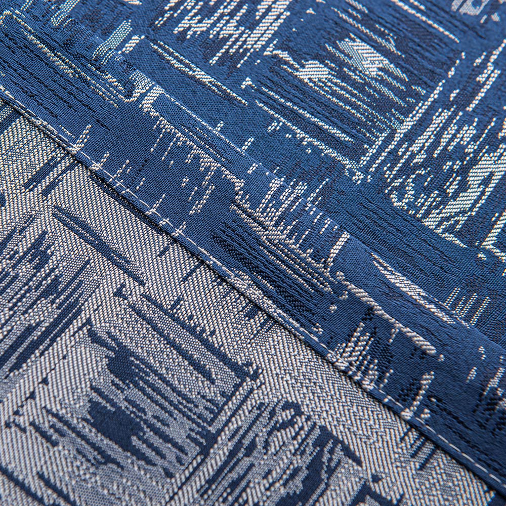 Daisy Jacquard Patterns Custom Curtains