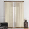 Sova Soft Cotton Blend Custom Pleated Drapes