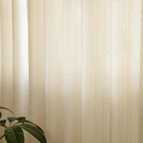 Loomy Soft Cream Dream Grommet Soft Top Custom Curtains Loomy