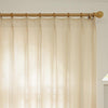 Loomy Soft Cream Dream Pleat Custom Curtains Loomy