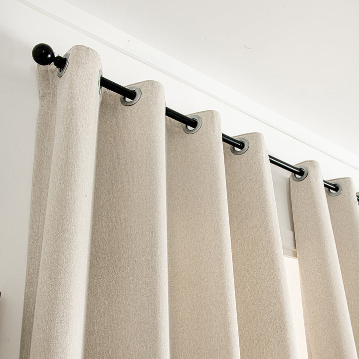 Lylac Cashmere Chenille Curtains.