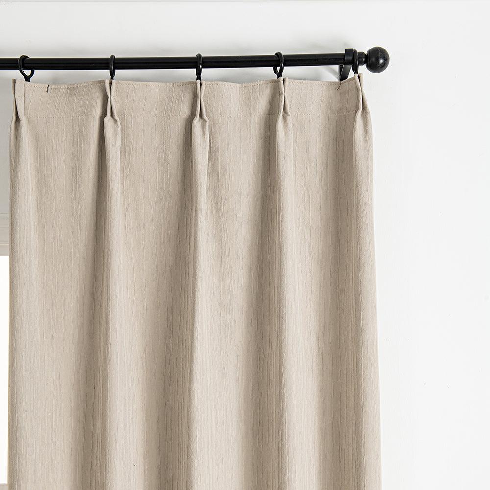 Mivle Stripe Charm Chenille Modern Custom Curtains