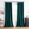 Aushme Luxury Pinch Pleat Blackout Velvet Curtains
