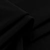 Aushme Black Luxury Pinch Pleat Blackout Velvet Curtains Aushme