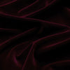 Wine red velvet curtains swatch