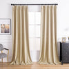 Almond White-2 Aushme Luxurious Velvet Room Darkening Custom Drapes