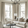 Aura Heavyweight Fantasy Cotton Pleated Custom Curtains
