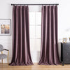 Purple-16 Aushme Luxurious Velvet Room Darkening Custom Drapes
