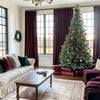Red Velvet Drapes | Aushme Pinch Pleat Luxury Velvet Custom Curtains