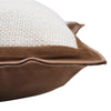 Briar Dual-Texture Linen and Velvet Wabi-Sabi Pillowcase
