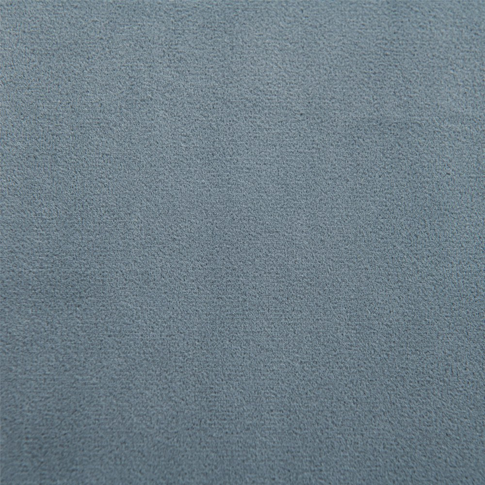 Aushme Luxurious Velvet Roman Shade Aushme Blue Gray-48