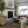Breezy Meadow Beige Linen Sheer Pleat Custom Curtains