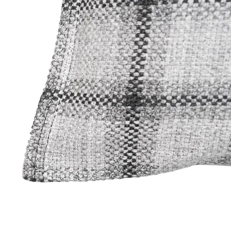 Milo Plaid Wool Throw Pillowcase