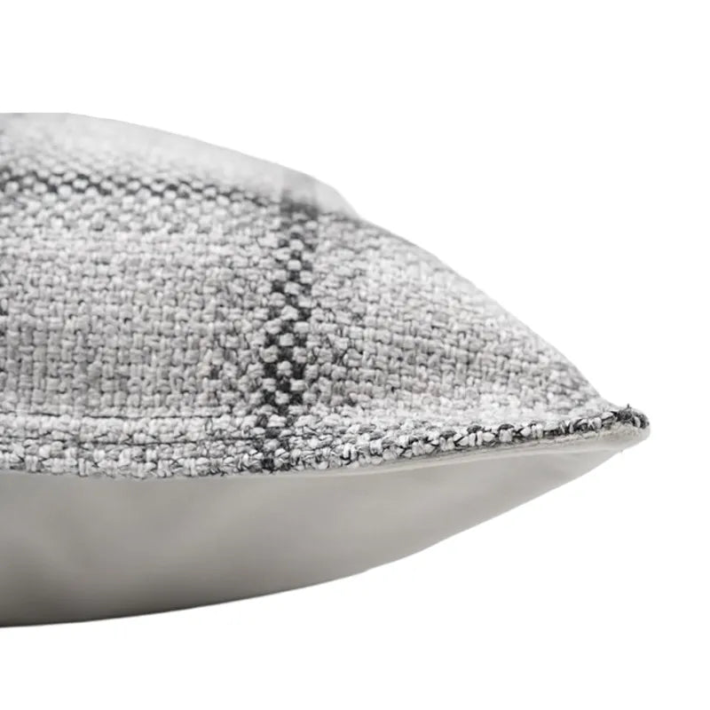 Milo Plaid Wool Throw Pillowcase