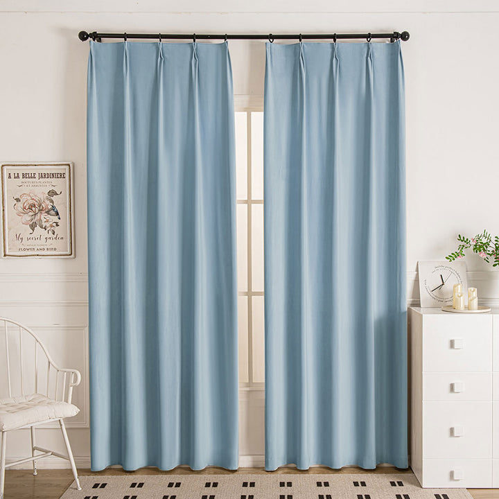 Doux Velvet Elegance Outdoor Curtains - ixacurtains