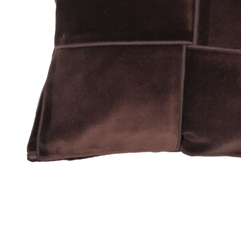 Nest Woven Knot Velvet Throw Pillowcase