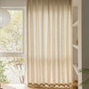 Linen color Everly 100% Natural Linen Custom Curtains Panels