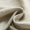 Linen color Everly 100% Natural Linen Custom Curtains Panels