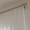 Glint Moonlight Luxe Soft-Touch Wrinkle-Free Pleated Sheer Curtain Glint