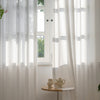 Glint Moonlight Luxe Soft-Touch Wrinkle-Free Pleated Sheer Curtain Glint