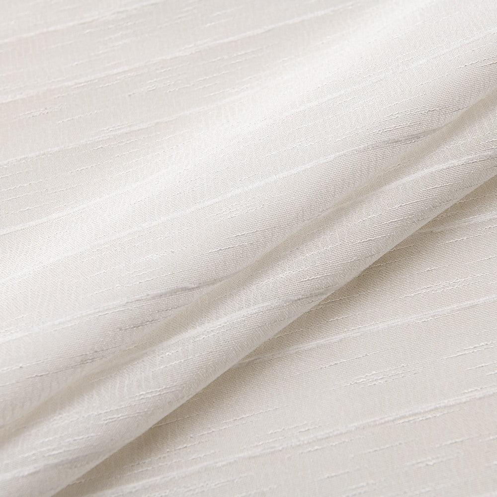 White Gauzy Snowflake White Sheer Custom Curtains
