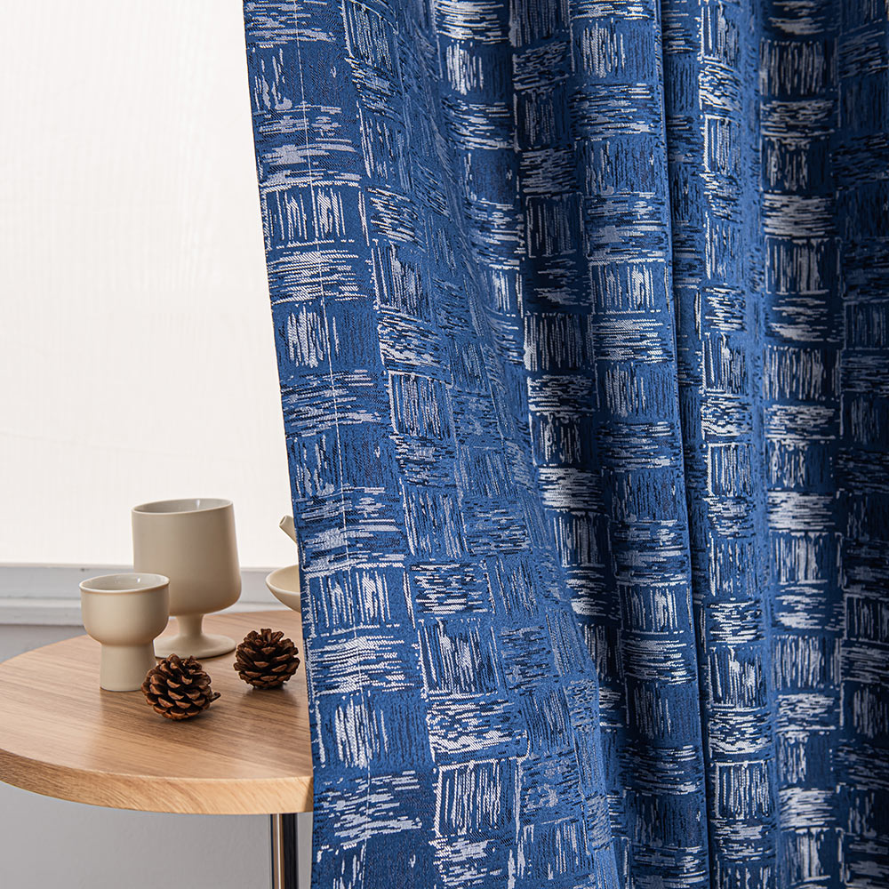 Daisy Jacquard Patterns Custom Curtains