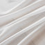 Vesper Vertical Stripe White Grommet Soft Top Sheer Custom Curtains