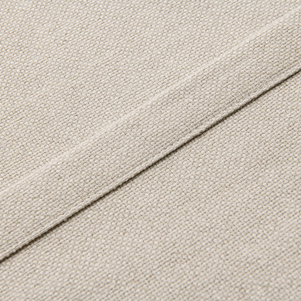 Tuscany Woven Faux Linen Custom Curtains