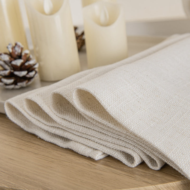 Cozy Heavyweight Linen Woven Custom Curtains