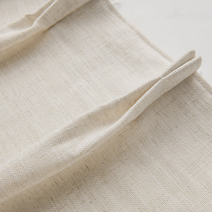 Cozy Heavyweight Linen Woven Custom Curtains