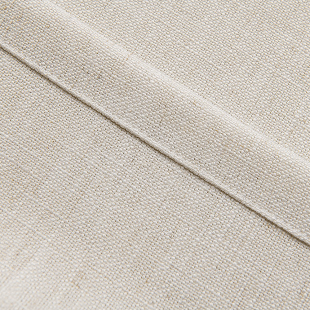 Cozy Heavyweight Linen Woven Bathroom Custom Curtains