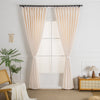 Elise Heavyweight Textured Faux Linen Custom Curtains