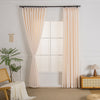 Elise Heavyweight Textured Faux Linen Custom Curtains