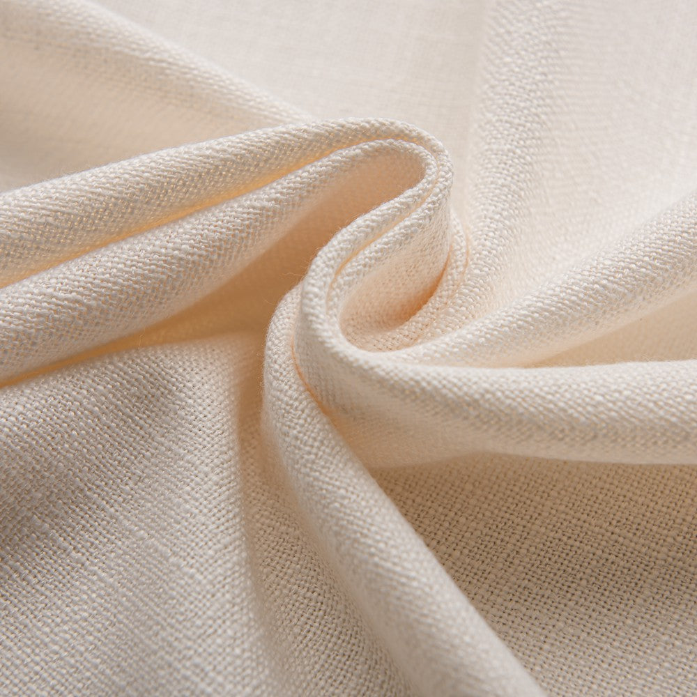 Elise Heavyweight Textured Faux Linen Custom Curtains
