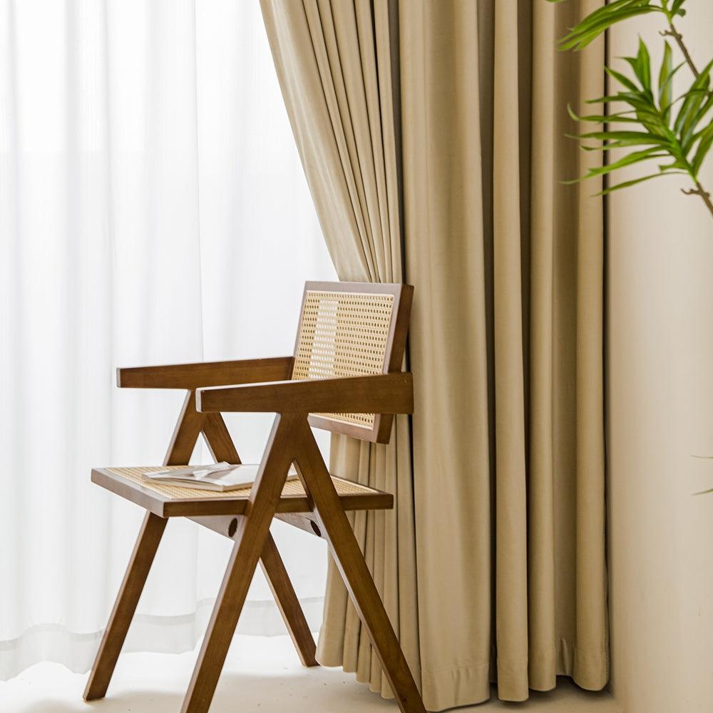 Doux Velvet Elegance Room Darkening Custom Curtains