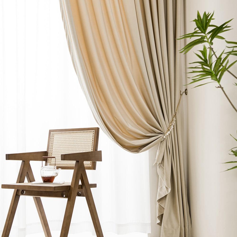 Doux Velvet Elegance Room Darkening Custom Curtains