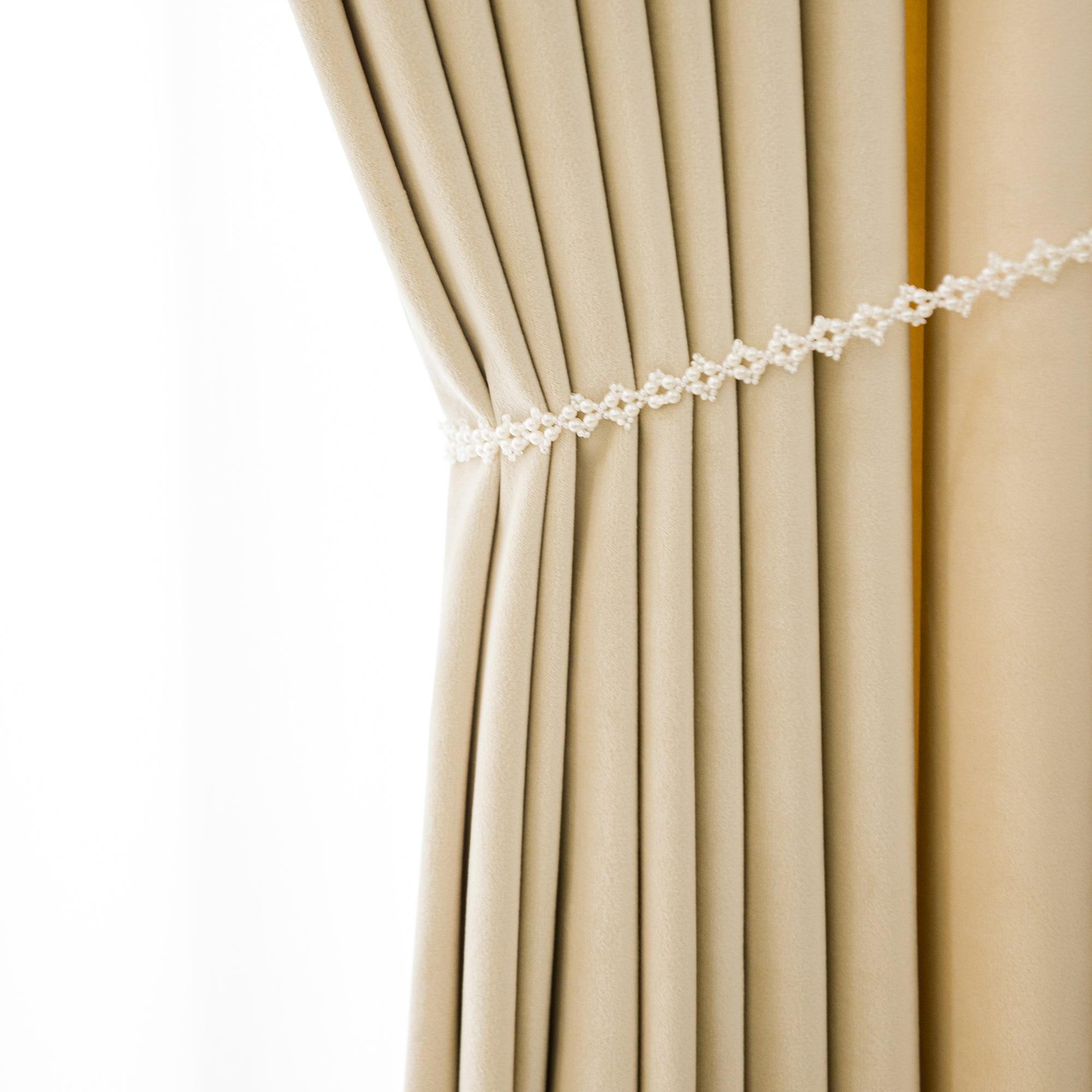Doux Velvet Elegance Room Darkening Custom Curtains