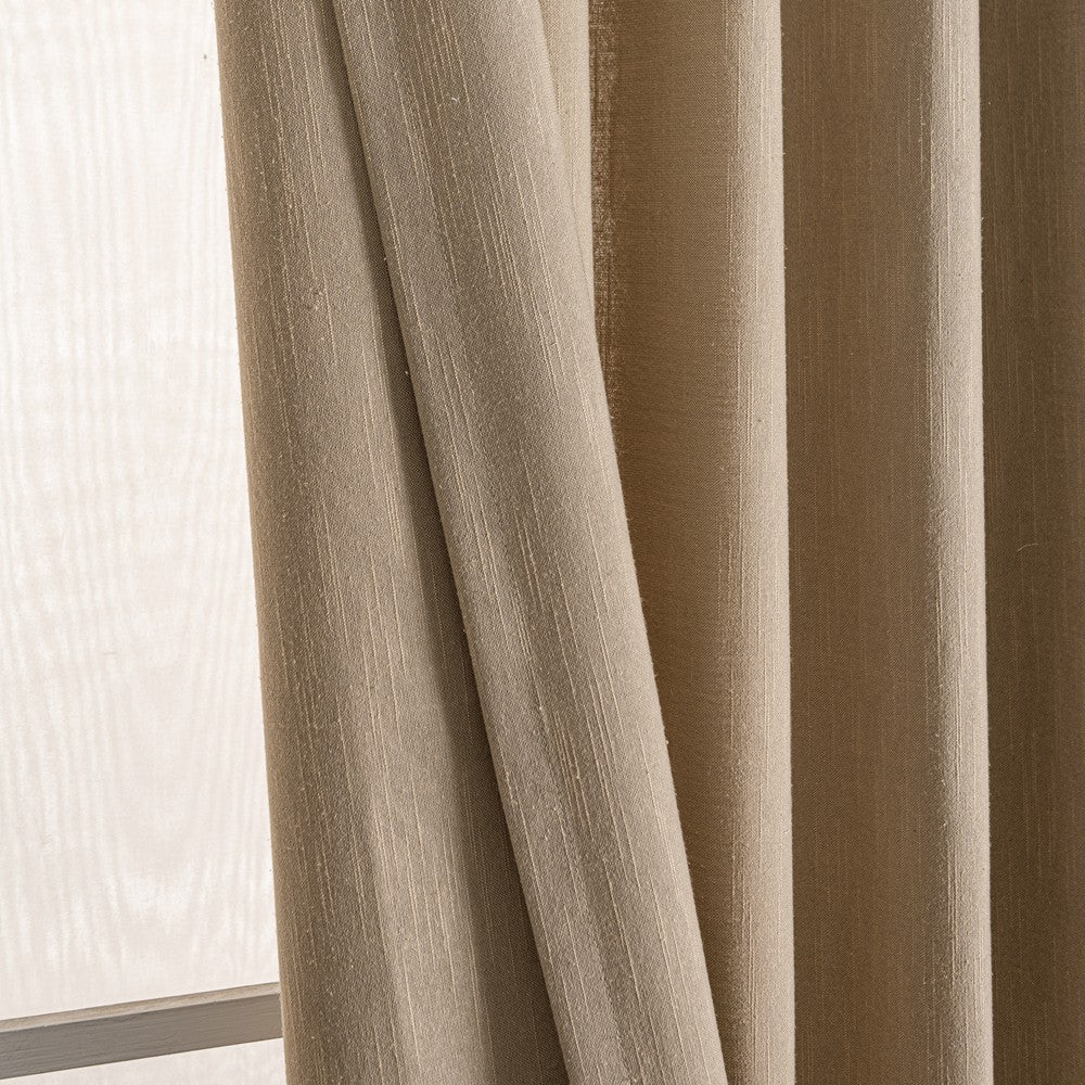 Sova Soft Cotton Blend Custom Pleated Drapes
