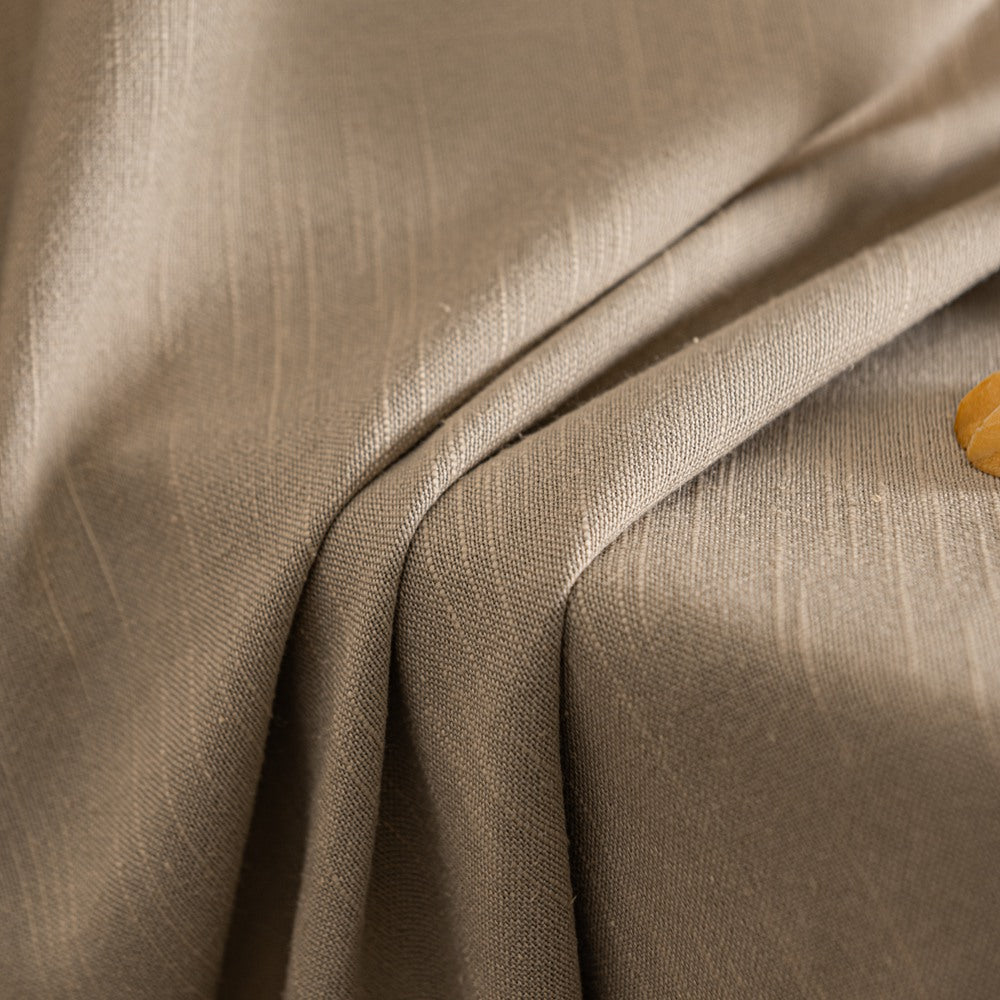 Sova Soft Cotton Blend Custom Pleated Drapes