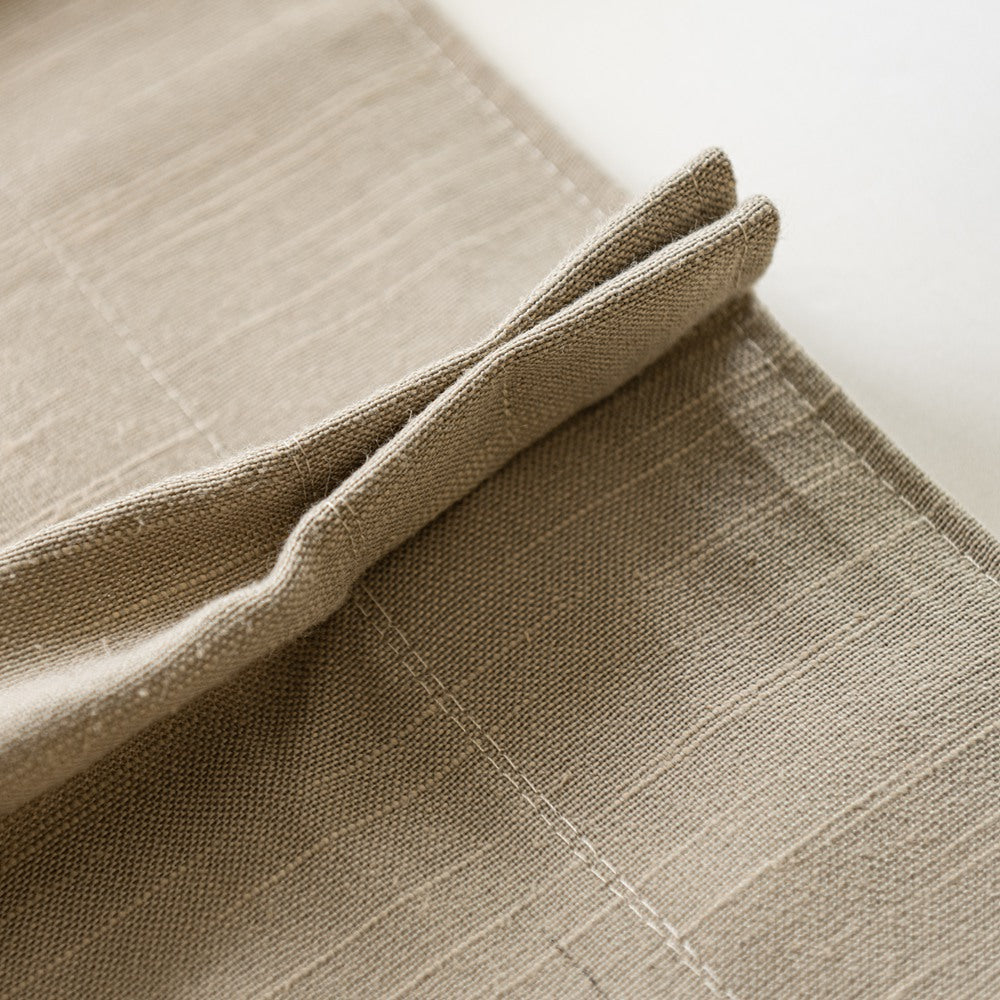 Sova Soft Cotton Blend Custom Pleated Drapes
