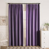 Purple-41 Doux Velvet Elegance Room Darkening Custom Curtains