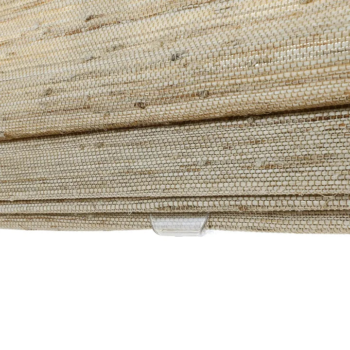 Solea Natural Ramie Roman Shades Solea