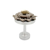 Flower Plate Design Curtain Wall Hook/1pc ixacurtains Gray 1437