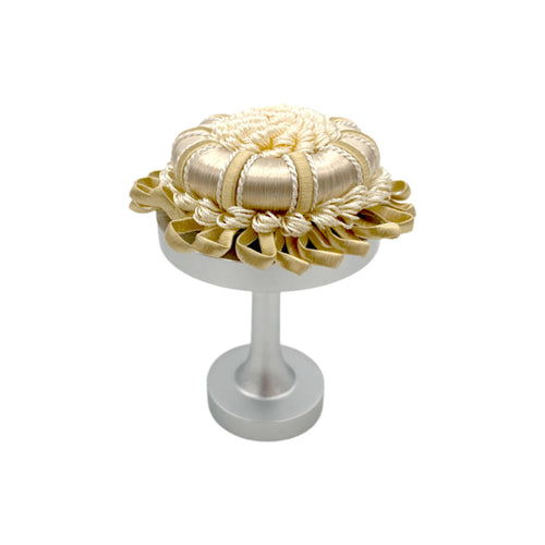 Flower Plate Design Curtain Wall Hook/1pc ixacurtains Beige 1455