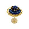 Flower Plate Design Curtain Wall Hook/1pc ixacurtains Navy 1639