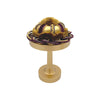 Flower Plate Design Curtain Wall Hook/1pc ixacurtains Purple 1647