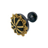 Flower Plate Design Curtain Wall Hook/1pc ixacurtains Black 1883