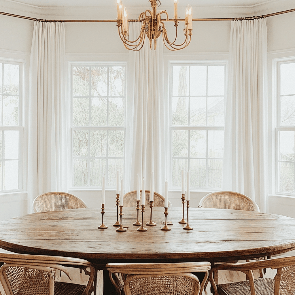 Elise Heavyweight Textured Faux Linen Custom Curtains