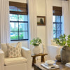 Elise Heavyweight Textured Faux Linen Pleat Custom Curtains